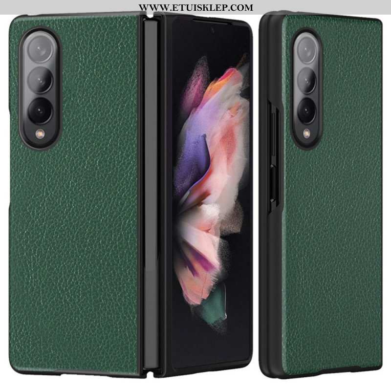 Futerały do Samsung Galaxy Z Fold 4 Sztuczna Skóra Powlekana Liczi
